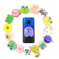 Soporte para Teléfono Móvil con Diseño Lindo, Agarre de Acrílico para Teléfono, Soporte Personalizado para Teléfono con Logotipo