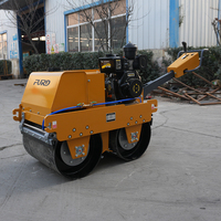 Nouveau Compacteur Vibratoire Monocylindre Autopropulsé FURD FYLJ-S600C 550kg à Essence, Moteur Changfa 5.4HP/9HP, 20kN