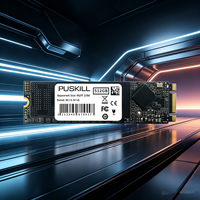PUSKILL 512GB M.2 SSD NGFF 2280 Internal Solid State Drive untuk Laptop