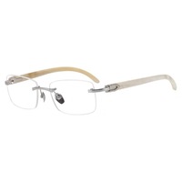 Lunettes unisexes minces en cuivre 1pc Lunettes de lecture carrées en métal Blocage de la lumière bleue Restauration de la presbytie