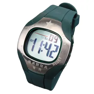 Tianfu — chronomètre électronique PC2004, étanche, 30m, fonction lumineuse, entraînement, chronomètre avec bracelet-montre, horloge