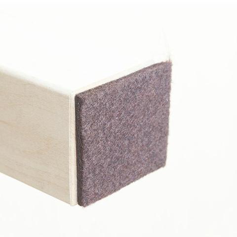 Self-Adhesive Heavyweight ES Fiber Table Leg Pads Home Use Cuttable Protective Silent Abrasion-Resistant Non-Slip Chair Leg Pads