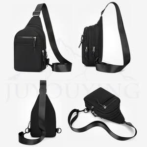 Túi đeo chéo nhỏ thời trang thể thao cá tính in logo tùy chỉnh, chất liệu Oxford chống nước, dành cho nam và nữ - Product Image 6