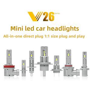 Phare <span class=keywords><strong>LED</strong></span> automobile antibrouillard 9005 HB3 9006 HB4 Plug&Play taille halogène installation sans perçage éclairage automobile - Product Image 5