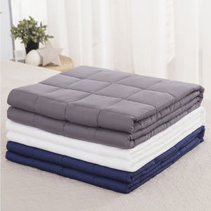 <span class=keywords><strong>Manta</strong></span> Ponderada de Bambú para Adultos, Refrescante y Transpirable, 100% Fibra de Bambú, <span class=keywords><strong>Manta</strong></span> Pesada con Cuentas de Vidrio para un Sueño Profundo - Product Image 1