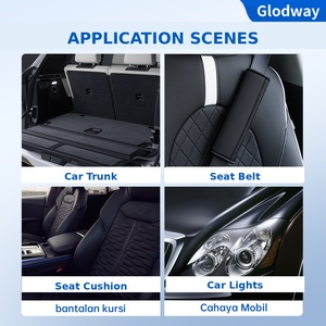 Nettoyant pour pneus de voiture Glodway 560ml, <span class=keywords><strong>mousse</strong></span> riche, spray noir brillant, protecteur de caoutchouc, <span class=keywords><strong>anti</strong></span>-usure, entretien pour moto - Product Image 2