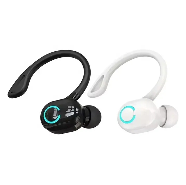 S10 J11pro Earhook Wireless Ear Hook Headset JL Chipset LED Low Delay Noise Reduction Single Sports Business Waterproof Earbuds