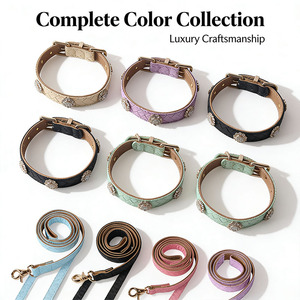 Moda Canina de Boutique: Collar Trenzado Serie 'Shengshi Baolian' - Accesorios de Lujo de Alta Gama para Estilistas Caninos - Product Image 4
