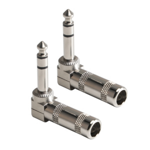 Metallo in lega di zinco nichel bilanciato tipo TRS 1/4 pollici 6.3mm connettore <span class=keywords><strong>Jack</strong></span> Audio per <span class=keywords><strong>cavo</strong></span> microfono - Product Image 4