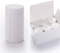 Pansement orthopédique en plâtre de Paris doux pour la peau, sous-pansement multi-tailles pour fournitures médicales
