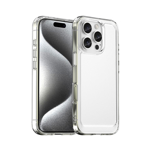 เคสกันกระแทก TPU แบบบางบางใสทนทานกันกระแทกกันสีเหลืองสำหรับ iPhone 16 Pro - Product Image 1