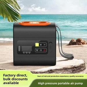 Pompe à air SUP 22 psi avec batterie lithium intégrée, pompe électrique gonflable pour kayak, camping, tente, matelas pneumatique - Product Image 2