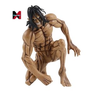 Popular japonés Attack on <span class=keywords><strong>Titan</strong></span> Eren PVC figura de juguete estatua Anime figura de acción para decoración de modelos - Product Image 5