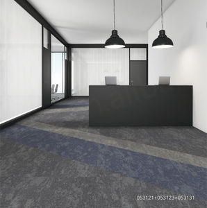 Eco-friendly <b>50x50</b> Modular Nylon Carpet Tiles With Self-Adhesive PE Backing Loop Pile Design for Office & Living Room Space - Product Image 3