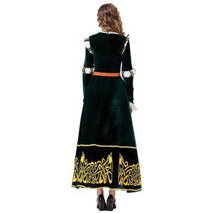 Disfraz de Halloween estilo corte Medieval Brave Legend Melinda COSplay Vestido Mujer adulto poliéster - Product Image 6