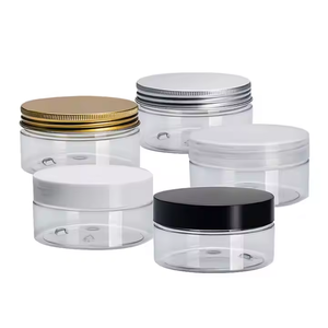 Frasco de Plástico PET Personalizado con Tapa de Aluminio 100ML 120ML 150ML 250ML 500ML Frasco PET de Boca Ancha para Envasado de Alimentos Secos - Product Image 1