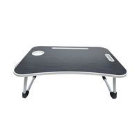 Escritorio Plegable y Extensible para Portátil, Mesa de Cama Portátil con Altura Ajustable, Estación de Trabajo para Dormitorio, Residencia Universitaria u Oficina en Casa
