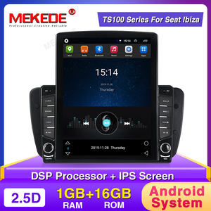 MEKEDE TS Android9 1G + 16G <span class=keywords><strong>Quad</strong></span> Core reproductor de DVD de coche para asiento <span class=keywords><strong>Ibiza</strong></span> 6J 09-13 Radio estéreo de Audio SWC GPS WIFI BT IPS DSP 2.5D - Product Image 2