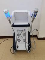 Appareil de massage 8D pour drainage lymphatique, 4 poignées, rouleau à billes interne Endosphères pour amincissement du visage et traitement de la cellulite