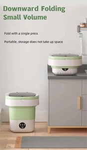 12L Mini Portable Foldable Wig Hotel <strong>Camping</strong> Folding <strong>Washing</strong> <strong>Machine</strong> - Product Image 3