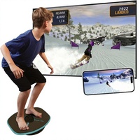 Planche d'équilibre intelligente en bois GoBalance Board avec application, 12 jeux interactifs, entraînement amusant à l'équilibre, entraînement à domicile