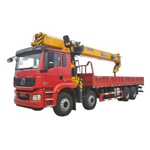 Shacman 31 Tons 8X4 Telescopic Boom Truck Mounted Crane for Rural Infrastructure <b>Hoisting</b> - Product Image 1