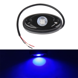 OVOVS Autres accessoires d'éclairage de voiture Lumières de roche à 9 LED blanc pur pour camion tout-terrain RV <span class=keywords><strong>Camper</strong></span> - Product Image 2