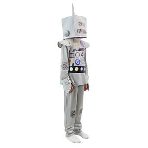 Costume de performance pour enfants de style nouveau pour Halloween Tenue de performance pour campus pour enfants Ensemble de cosplay robot - Product Image 3