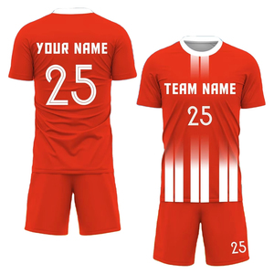 Maillot de football personnalisé édition club, tenue de sport, uniforme de football, nom et numéro du joueur, sublimation haute qualité, kit joueur - F00 - Product Image 1