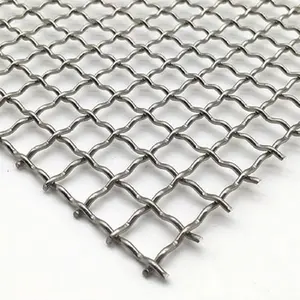 crimped wire mesh bending vibration crimped wire mesh screen