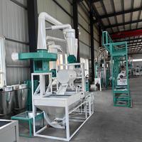 Machine à moudre le maïs entièrement automatique pour le traitement en profondeur des céréales des petites exploitations agricoles