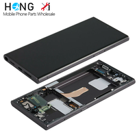 Lcd ponsel untuk samsung galaxy S22 ultra Lcd asli untuk samsung S22 harga Display untuk samsung layar penggantian S22