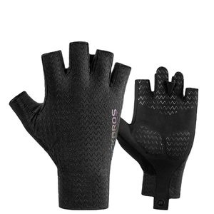 Guantes de Cuero de Medio Dedo a Prueba de Viento para Alivio del Dolor de Artritis y Túnel Carpiano, Compresión Unisex para Ciclismo, Alivian el Dolor de Manos para Hombres y Mujeres - Product Image 2