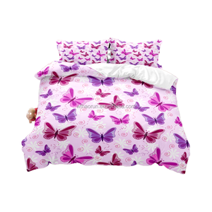 Personnalisation d'usine ensemble de literie 100% coton housse de <span class=keywords><strong>couette</strong></span> de qualité meilleure qualité prix <span class=keywords><strong>moins</strong></span> <span class=keywords><strong>cher</strong></span> 3D Technics Polyester pur - Product Image 1