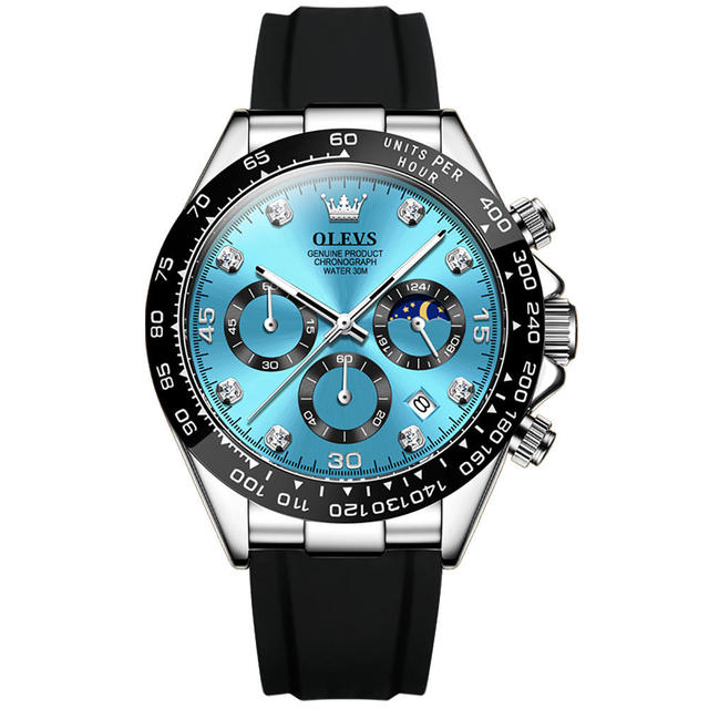 OLEVS 2875 OEM CUSTOM FASHION BRAND LUXURY QUALITY WHOLESALE MULTIFUNCTION FASHION CHRONOGRAPH WATCH MEN QUARTZ WRIST WATCH
