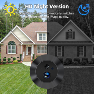 ICAM365 Black 3MP Mini Peephole Digital Door <strong>Viewer</strong> 5000mAh Battery Cat Eye Motion Detect Night Vision Wide View <strong>Doorbell</strong> <strong>Camera</strong> - Product Image 4