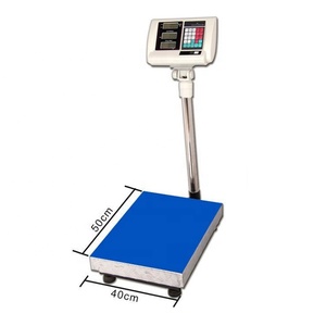 Großhandel kommerzielle Bank waage 30 X40cm Plattform waage Preis berechnungs waage Digitale Rinder boden waage - Product Image 4