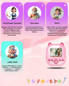 กล้อง AI อัจฉริยะสำหรับเด็ก พร้อมเครื่องพิมพ์ความร้อน สำหรับถ่ายภาพ ตอบคำถาม สร้างเรื่องราว และเป็นผู้ช่วย<span class=keywords><strong>สอน</strong></span>สำหรับเด็กเล็ก - Product Image 6