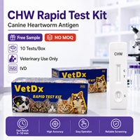 OEM Nr. MOQ CDV CAV Combo Sneltest Kit Hondendemper Adenovirus Huisdierziektetest