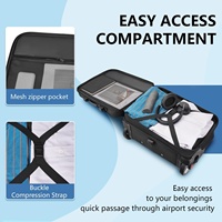 Valise de transport à roulettes personnalisable ISO CE ROHS pour homme, femme, avocat, avec compartiment pour ordinateur portable