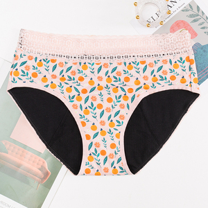 Culotte 4 couches pour les menstruations Vente en gros Usine chinoise Sans PFAS Anti-odeur Style de tous les jours Sous-vêtements menstruels pour femmes Menstruelles - Product Image 3