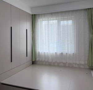 Современная Минималистичная одноместная и двухместная кровать из массива дерева в китайском стиле для небольших квартир, аренда дома, Главная спальня - Product Image 5