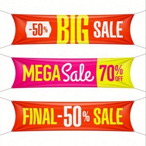 Malla de PVC Portátil de Alta Calidad para Publicidad, Banner Personalizado para Uso en Exteriores, Impresión UV Impermeable en Vinilo y Poliéster - Product Image 3