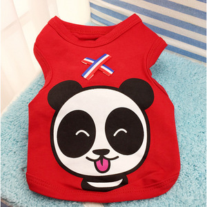 Shine And Shine Pet Dog Vest Summer Cotton Cartoon Print <b>For</b> <b>Cats</b> And Dogs Small Medium Large Size Pet <b>Clothes</b> - Product Image 4