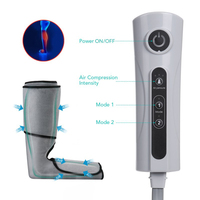 Masseur de jambes à compression d'air sans fil rechargeable 510k en gros, bottes de massage pour pieds et mollets, machine de massage des jambes avec logo personnalisé