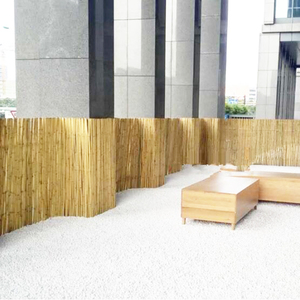Clôture solaire en <span class=keywords><strong>bambou</strong></span>, 240 CM de haut, décoratif naturel, peut être accroché à la maison - Product Image 5