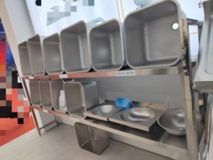 <span class=keywords><strong>Fregadero</strong></span> comercial de acero inoxidable de un solo tazón para Catering Tazón de cocina de dibujo profundo para cocina Baño - Product Image 5