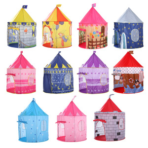 Vente directe d'usine, tente de château pliable pour enfants, tente intérieure en tissu Oxford, château de princesse portable, maison de jeu, tente de yurt pour dormir - Product Image 1