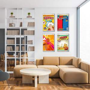 Support d'affichage en acrylique personnalisé avec support magnétique, protection UV transparente, pour collection de mangas, support d'affichage pour la maison ou le bureau - Product Image 6