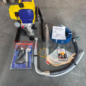 <span class=keywords><strong>Pistolet</strong></span> pulvérisateur de peinture sans air 1800W, 1,8L/min, kit de pulvérisation électrique DIY, moteur à balais haute pression 3500psi pour murs et plafonds domestiques - Product Image 4